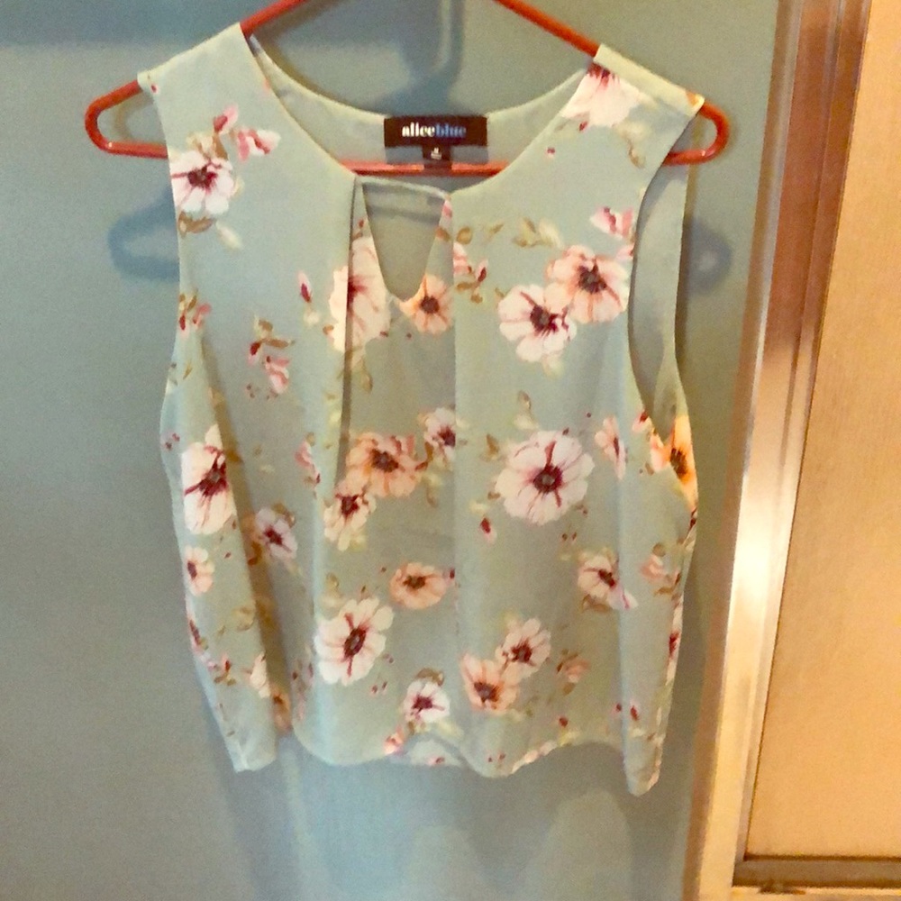 Dressy, Mint green tank